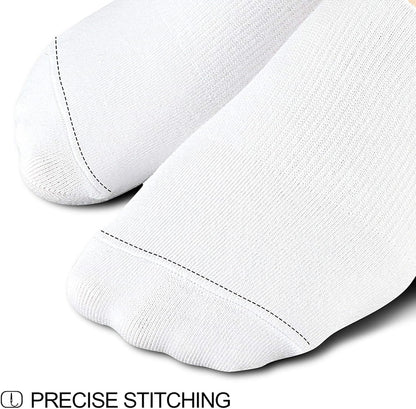 Wernies No Show Socks Women Low Socks Non Slip Flat Boat Line 4/8 Pairs